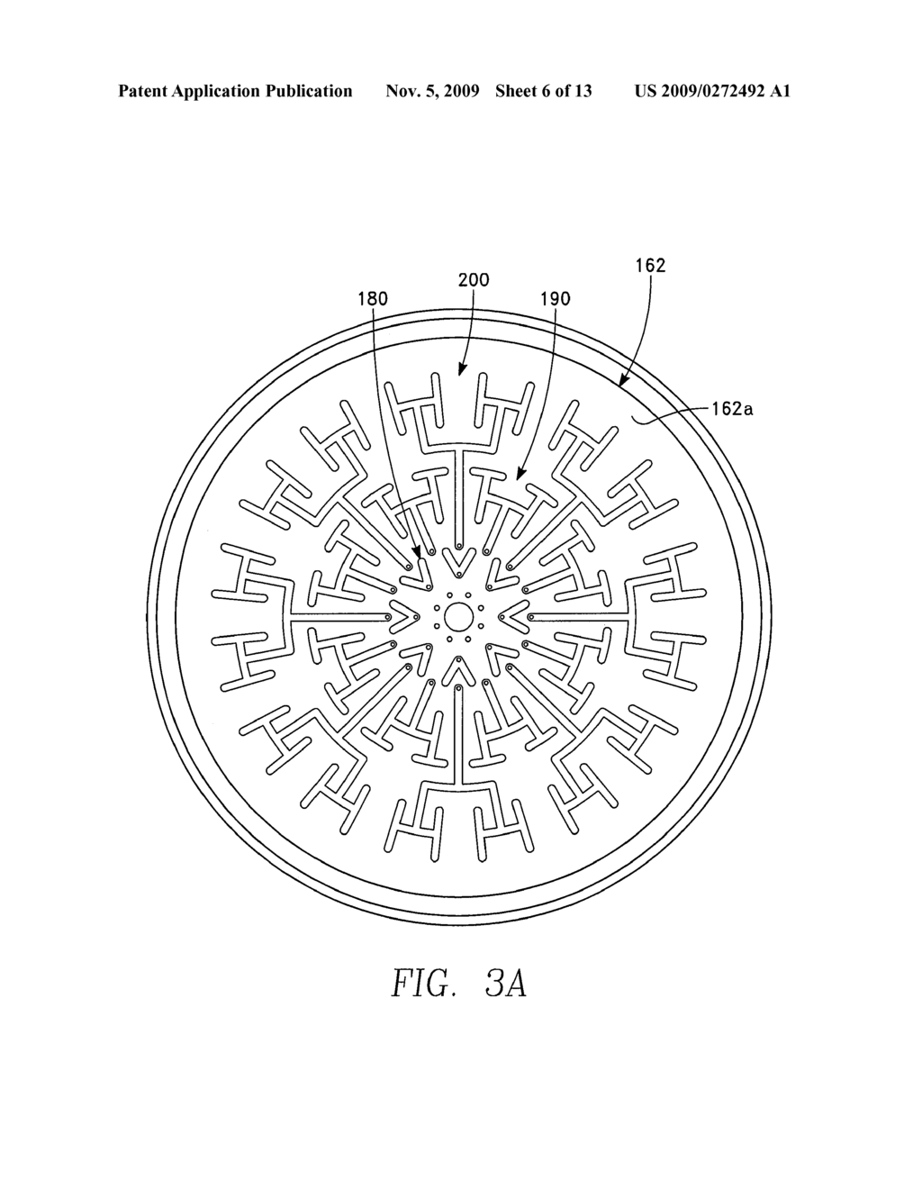 PLASMA REACTOR WITH CENTER-FED MULTIPLE ZONE GAS DISTRIBUTION FOR IMPROVED UNIFORMITY OF CRITICAL DIMENSION BIAS - diagram, schematic, and image 07