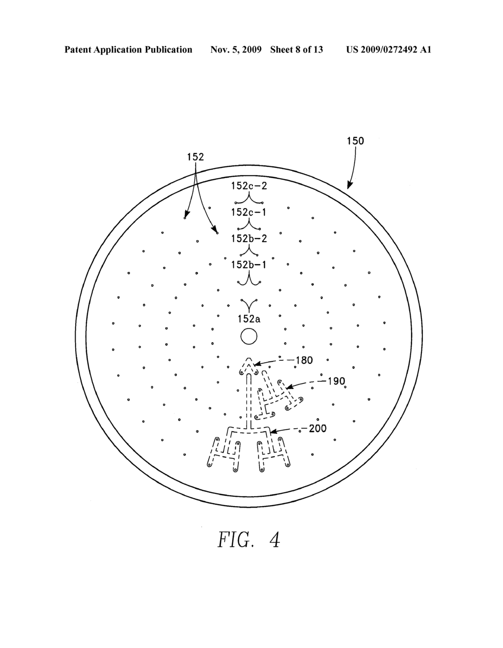 PLASMA REACTOR WITH CENTER-FED MULTIPLE ZONE GAS DISTRIBUTION FOR IMPROVED UNIFORMITY OF CRITICAL DIMENSION BIAS - diagram, schematic, and image 09