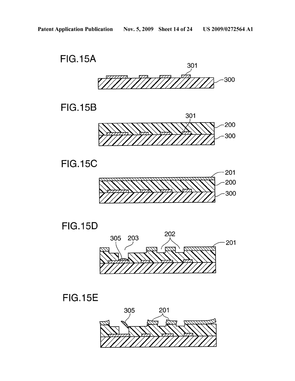 METHOD OF PRODUCING CIRCUIT BOARD BY ADDITIVE METHOD, AND CIRCUIT BOARD AND MULTILAYER CIRCUIT BOARD OBTAINED BY THE METHOD - diagram, schematic, and image 15