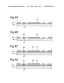 MEMS SWITCH PROVIDED WITH MOVABLE ELECTRODE MEMBER SUPPORTED THROUGH SPRINGS ON SUBSTRATE HAVING BUMP diagram and image