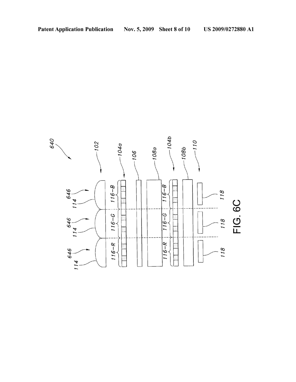 GUIDED-MODE-RESONANCE TRANSMISSION COLOR FILTERS FOR COLOR GENERATION IN CMOS IMAGE SENSORS - diagram, schematic, and image 09