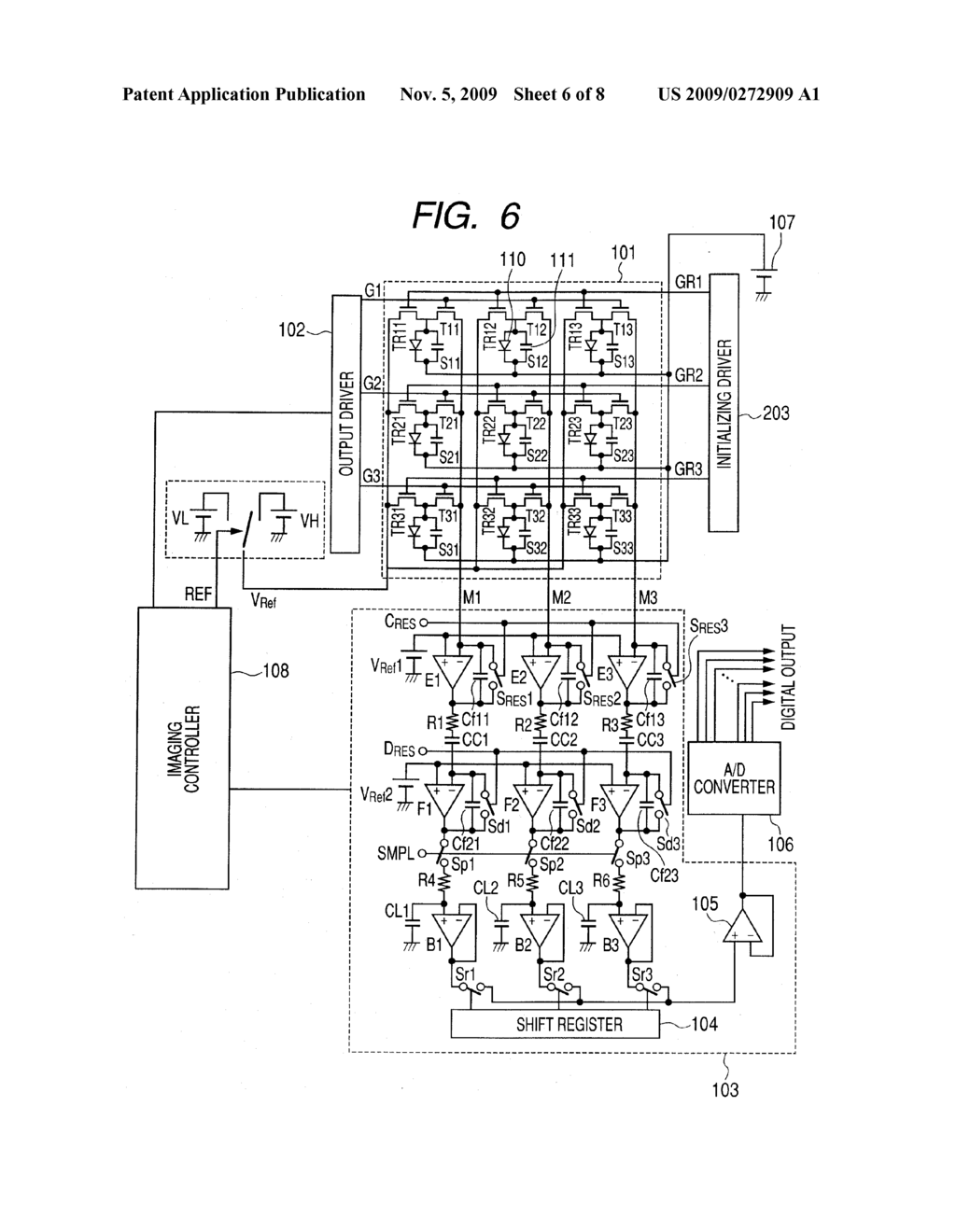 IMAGING APPARATUS, RADIATION IMAGING SYSTEM, CONTROLLING METHOD OF IMAGING APPARATUS, AND RECORDING MEDIUM RECORDING CONTROL PROGRAM OF IMAGING APPARATUS - diagram, schematic, and image 07