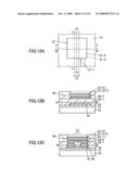 Semiconductor wafer including semiconductor chips divided by scribe line and process-monitor electrode pads formed on scribe line diagram and image