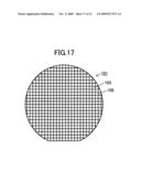 Semiconductor wafer including semiconductor chips divided by scribe line and process-monitor electrode pads formed on scribe line diagram and image