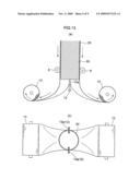 MANUFACTURING APPARATUS AND MANUFACTURING METHOD FOR TUBULAR RESIN FILM diagram and image