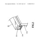 Rear-pedaling standing type bicycle structure diagram and image