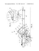 STEERING AND ELEVATING WHEEL SYSTEM FOR AGRICULTURAL IMPLEMENT diagram and image