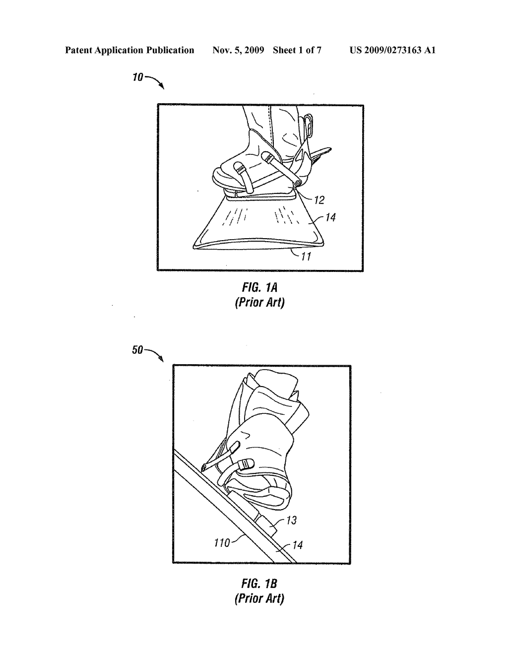 HINGED ROTATABLE BINDING SYSTEM FOR SNOWBOARDS - diagram, schematic, and image 02