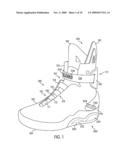 Charging System for an Article of Footwear diagram and image