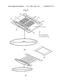 ELECTRIC FIELD SENSOR WITH ELECTRODE INTERLEAVING VIBRATION diagram and image