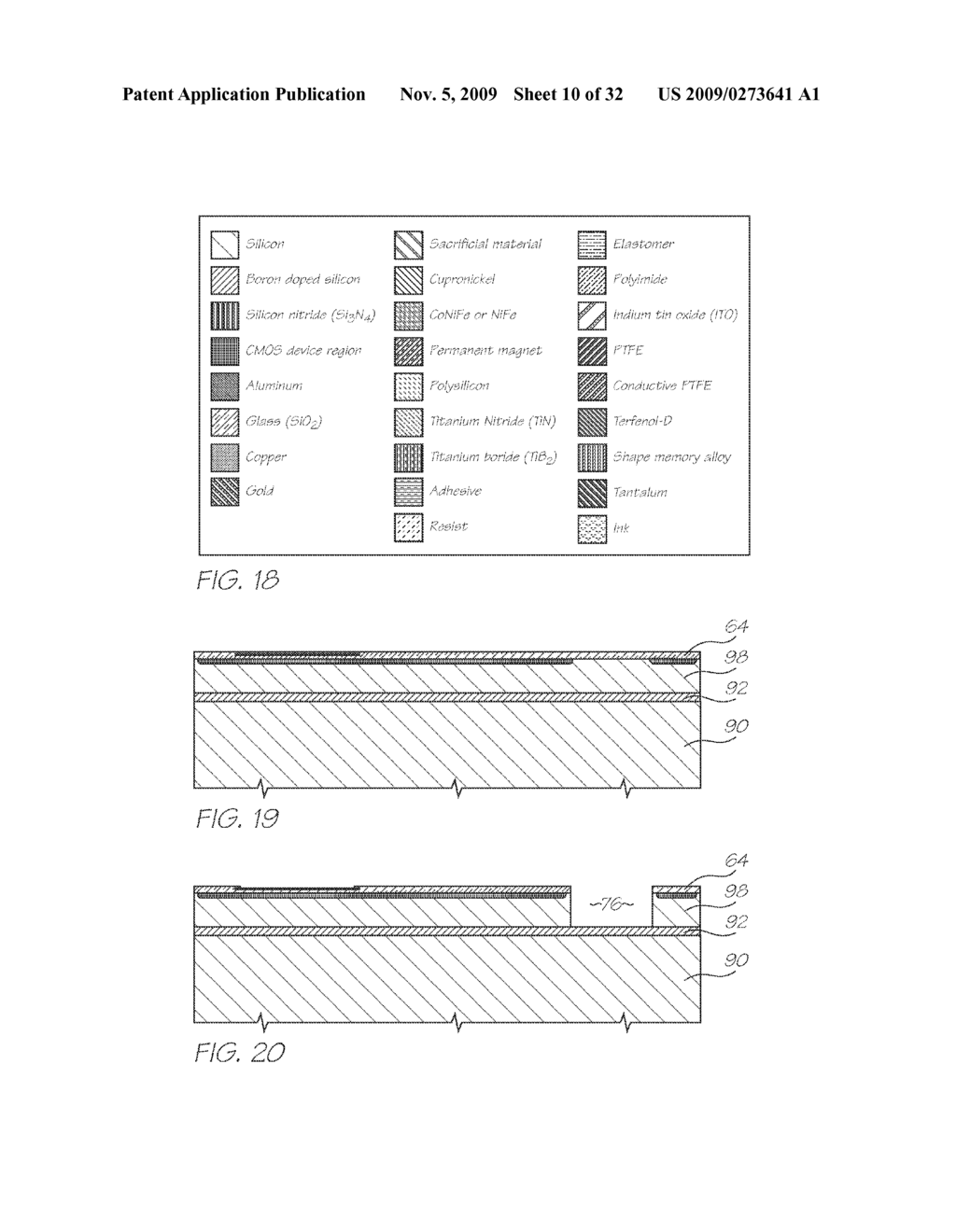 Printhead IC With Ink Supply Channel For Multiple Nozzle Rows - diagram, schematic, and image 11