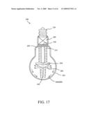 High power LED lamp with heat dissipation enhancement diagram and image