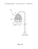 High power LED lamp with heat dissipation enhancement diagram and image