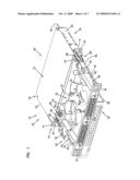 Drawer arrangement with rack and pinion diagram and image