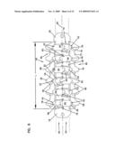 Bulkhead with angled openings and method diagram and image