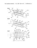 Bulkhead with angled openings and method diagram and image