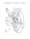 Method and apparatus for finishing concrete diagram and image