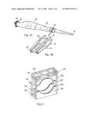 Blade transportation diagram and image