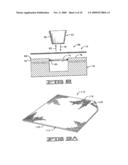 DECORATIVE GRASS HAVING AN APPEARANCE SIMULATING THE APPEARANCE OF CLOTH diagram and image