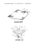 DECORATIVE GRASS HAVING AN APPEARANCE SIMULATING THE APPEARANCE OF CLOTH diagram and image