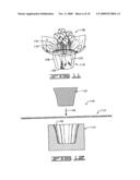 DECORATIVE GRASS HAVING AN APPEARANCE SIMULATING THE APPEARANCE OF CLOTH diagram and image