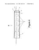 Process for using polyurethane resin to coat a plurality of sequins attached to a material diagram and image