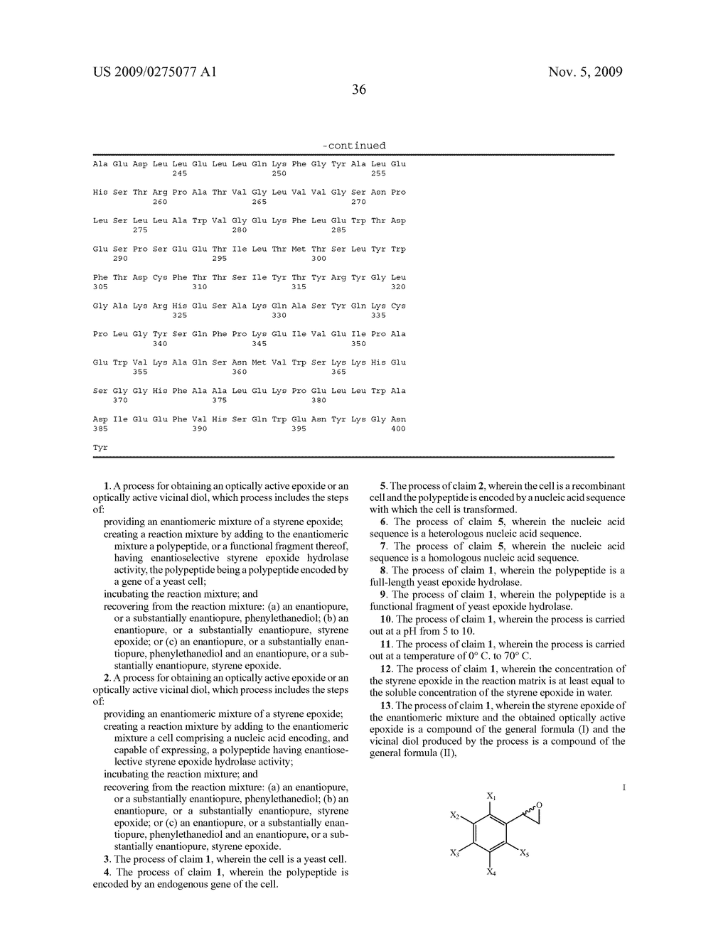 Methods of Obtaining Optically Active Epoxides and Vicinal Diols from Styrene Oxides - diagram, schematic, and image 85