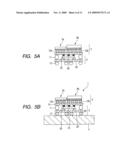 STACKING SEMICONDUCTOR DEVICE AND PRODUCTION METHOD THEREOF diagram and image