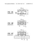 STACKING SEMICONDUCTOR DEVICE AND PRODUCTION METHOD THEREOF diagram and image