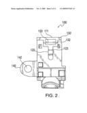 MECHANISM FOR CONSTRAINING THE MOVEMENT OF AN AUDIO JACK diagram and image