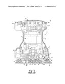 Power Tool Having an Electronically Commutated Motor and Double Insulation diagram and image