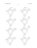 MACROCYCLIC GHRELIN RECEPTOR ANTAGONISTS AND INVERSE AGONISTS AND METHODS OF USING THE SAME diagram and image