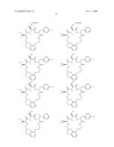 MACROCYCLIC GHRELIN RECEPTOR ANTAGONISTS AND INVERSE AGONISTS AND METHODS OF USING THE SAME diagram and image