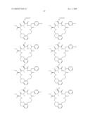 MACROCYCLIC GHRELIN RECEPTOR ANTAGONISTS AND INVERSE AGONISTS AND METHODS OF USING THE SAME diagram and image