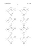 MACROCYCLIC GHRELIN RECEPTOR ANTAGONISTS AND INVERSE AGONISTS AND METHODS OF USING THE SAME diagram and image