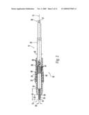 ADJUSTABLE LENGTH TAP AND METHOD FOR DRILLING AND TAPPING A BORE IN BONE diagram and image