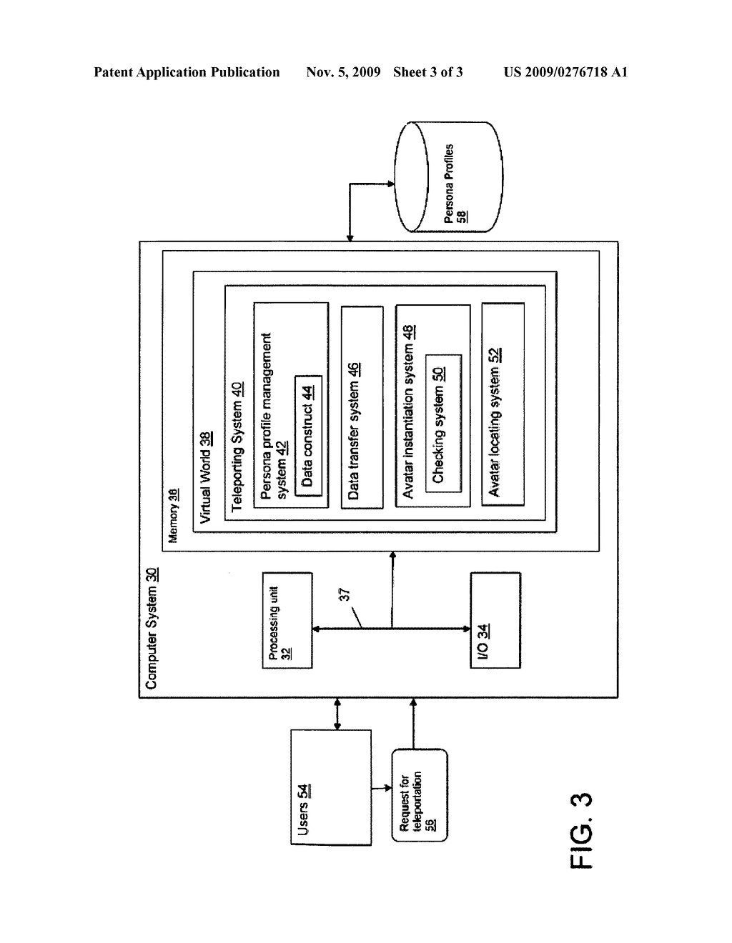 VIRTUAL WORLD TELEPORTATION - diagram, schematic, and image 04