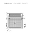 IC CHIP AND DESIGN STRUCTURE INCLUDING STITCHED CIRCUITRY REGION BOUNDARY IDENTIFICATION diagram and image