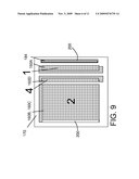 IC CHIP AND DESIGN STRUCTURE INCLUDING STITCHED CIRCUITRY REGION BOUNDARY IDENTIFICATION diagram and image