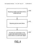 Method, apparatus, and computer program product that provide for presentation of event items diagram and image