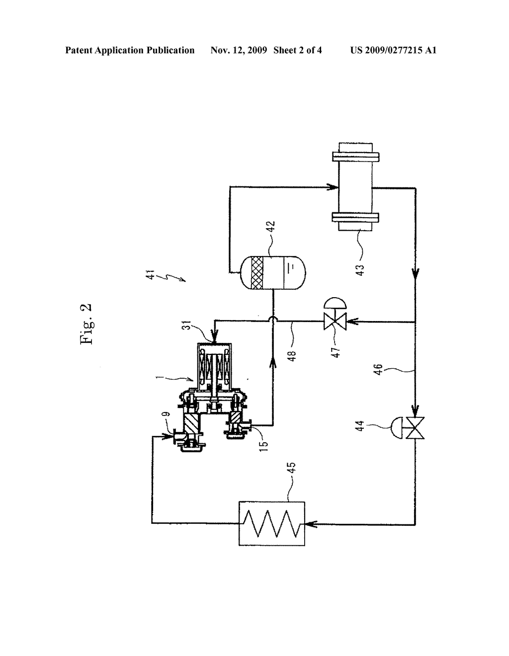 TWO-STAGE SCREW COMPRESSOR AND REFRIGERATING DEVICE - diagram, schematic, and image 03