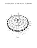 PHOTOVOLTAIC GENERATOR WITH A SPHERICAL IMAGING LENS FOR USE WITH A PARABOLOIDAL SOLAR REFLECTOR diagram and image