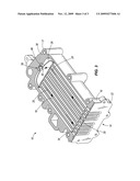 HEAT EXCHANGER SUPPORT AND METHOD OF ASSEMBLING A HEAT EXCHANGER diagram and image