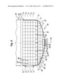 Method and apparatus for deflagration pressure attenuation diagram and image