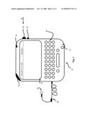 BACKLIGHTED KEY FOR A KEYPAD OF AN ELECTRONIC DEVICE diagram and image