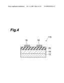 TRANSISTOR, ORGANIC SEMICONDUCTOR DEVICE, AND METHOD FOR MANUFACTURE OF THE TRANSISTOR OR DEVICE diagram and image