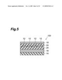 TRANSISTOR, ORGANIC SEMICONDUCTOR DEVICE, AND METHOD FOR MANUFACTURE OF THE TRANSISTOR OR DEVICE diagram and image