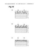 TRANSISTOR, ORGANIC SEMICONDUCTOR DEVICE, AND METHOD FOR MANUFACTURE OF THE TRANSISTOR OR DEVICE diagram and image