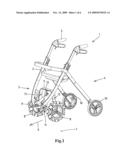 Walking Aid Adapted For Mounting A Height Obstacle diagram and image