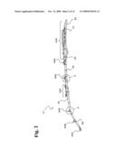 Bracket for use in curtain airbag and curtain airbag apparatus diagram and image